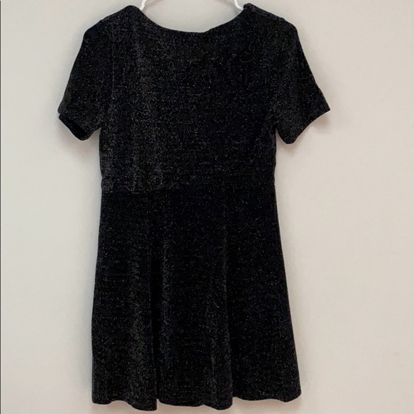 Urban Outfitters Sparkly Tie Front Mini Dress - Picture 8 of 10